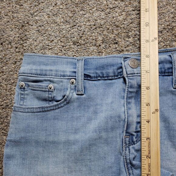Levis Shorts Womens 28 Blue Light Wash Denim - Picture 9 of 13
